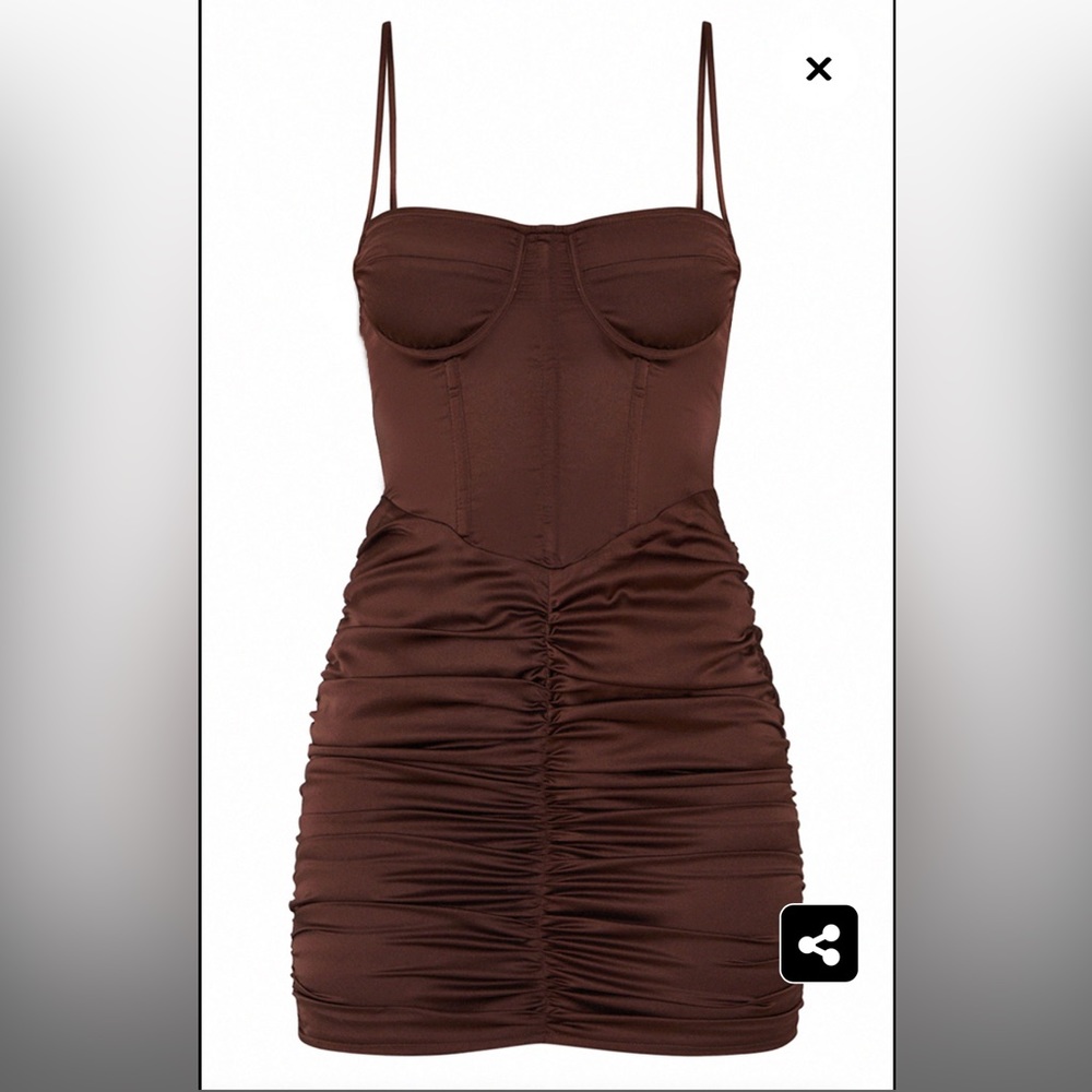 Corset mini dress
